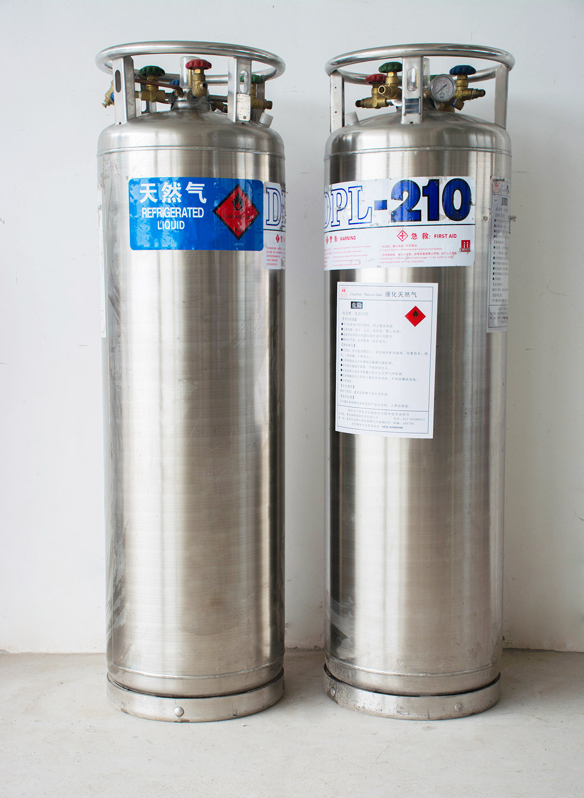 杜瓦罐裝210L液體天然氣